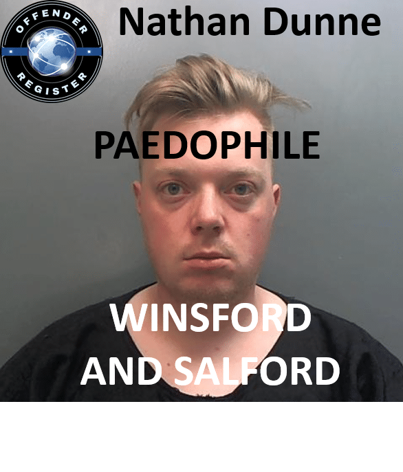nathan dunne winsford and salford paedophile child sex offender nathan dunne winsford and salford paedophile child sex offender
