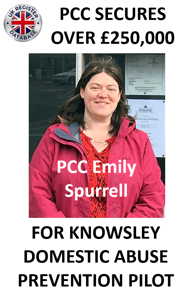 PCC SECURES OVER £250,000 FOR KNOWSLEY DOMESTIC ABUSE PREVENTION PILOT