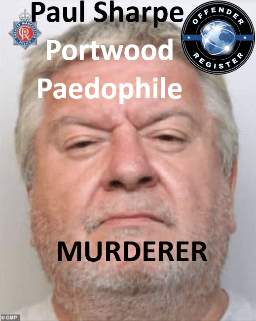 paul sharpe portwood paedophile child sex offender