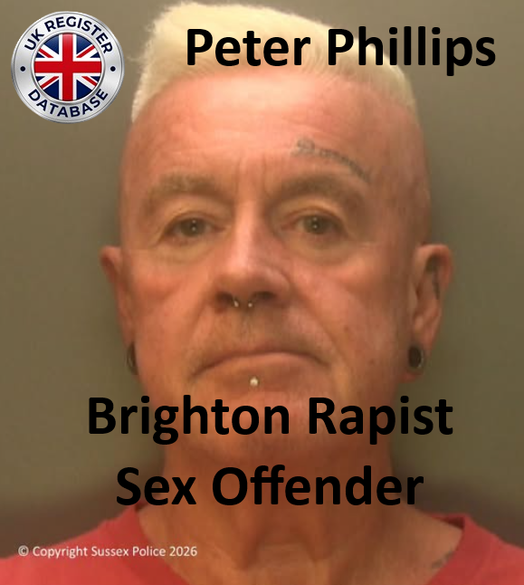 Peter Phillips Brighton Rapist Sex Offender