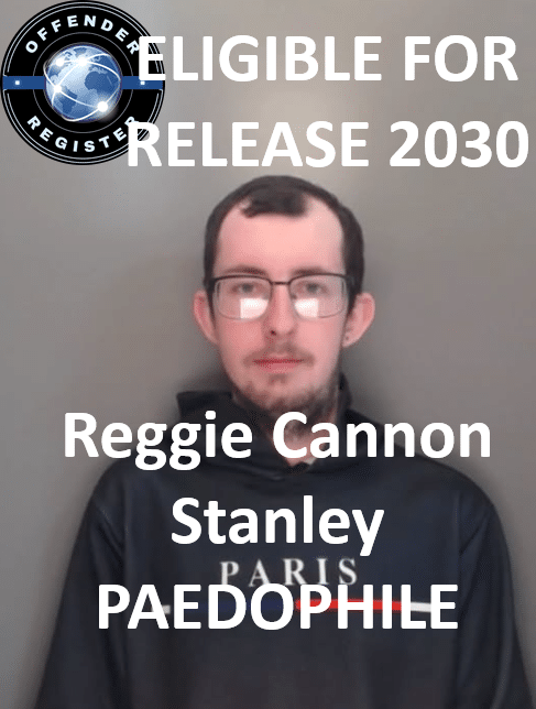 Reggie Cannon Stanley PAEDOPHILE CHILD SEX OFFENDER