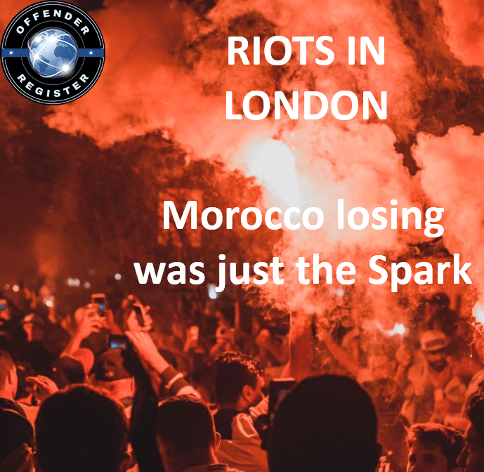 riots in london morocco losing was just the spark riots in london morocco losing was just the spark