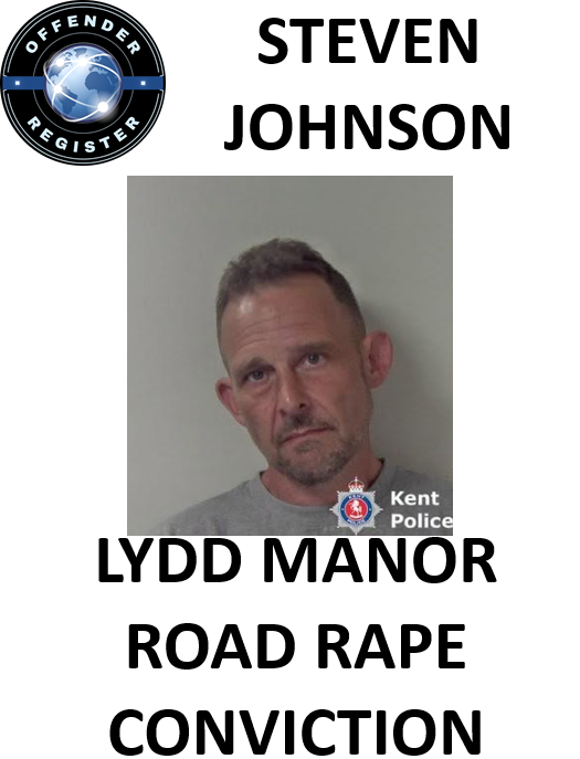 STEVEN JOHNSON LYDD MANOR ROAD RAPE CONVICTION
