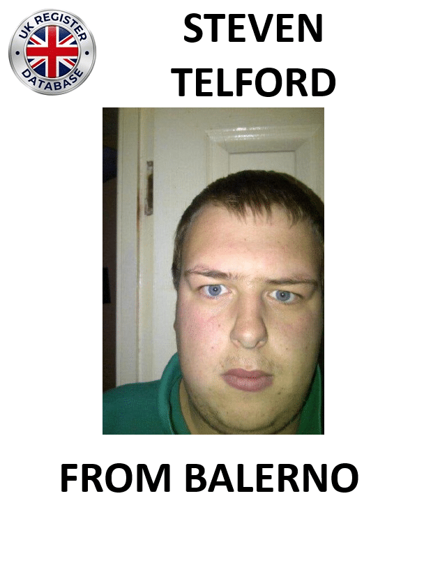 STEVEN TELFORD FROM BALERNO SENTENCED AT HIGH COURT IN EDINBURGH STEVEN TELFORD FROM BALERNO SENTENCED AT HIGH COURT IN EDINBURGH