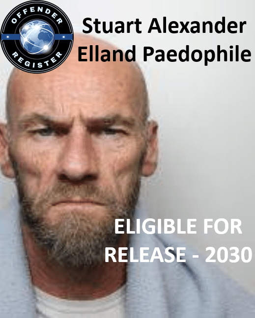 stuart alexander elland paedophile child sex offender stuart alexander elland paedophile child sex offender