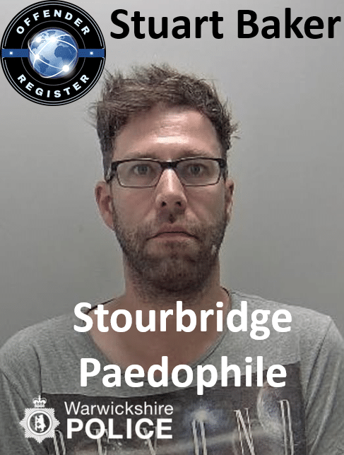 stuart baker stourbridge paedophile child molester