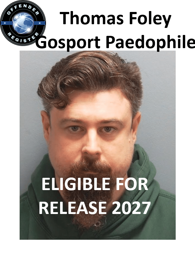 Thomas Foley Gosport Paedophile Sex Offender