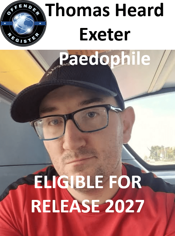 thomas heard exeter paedophile child sex offender