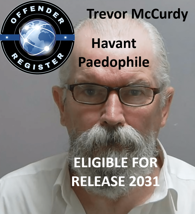 trevor mccurdy havant paedophile child rapist
