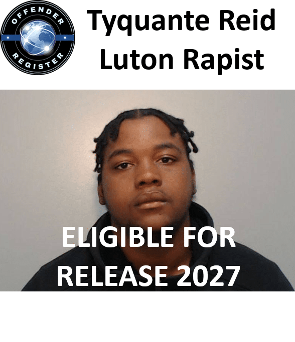 tyquante reid luton rapist sex offender