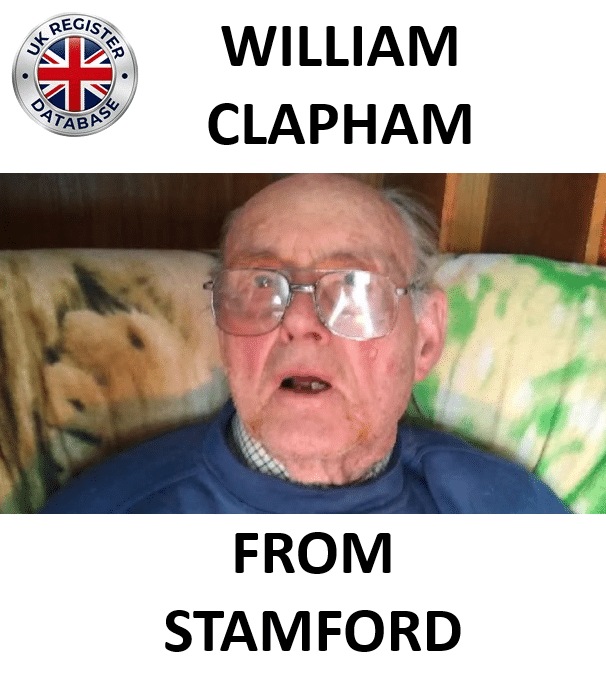 WILLIAM CLAPHAM FROM STAMFORD SENTENCED AT LINCOLN CROWN COURT WILLIAM CLAPHAM FROM STAMFORD SENTENCED AT LINCOLN CROWN COURT