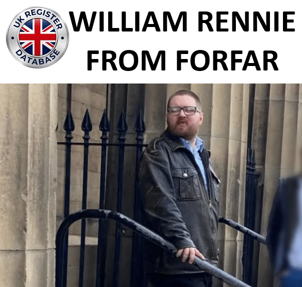 WILLIAM RENNIE FROM FORFAR CONVICTED AT PERTH SHERIFF COURT