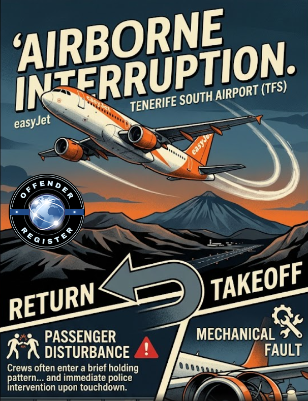 easyJet flight returns to Tenerife easyJet flight returns to Tenerife