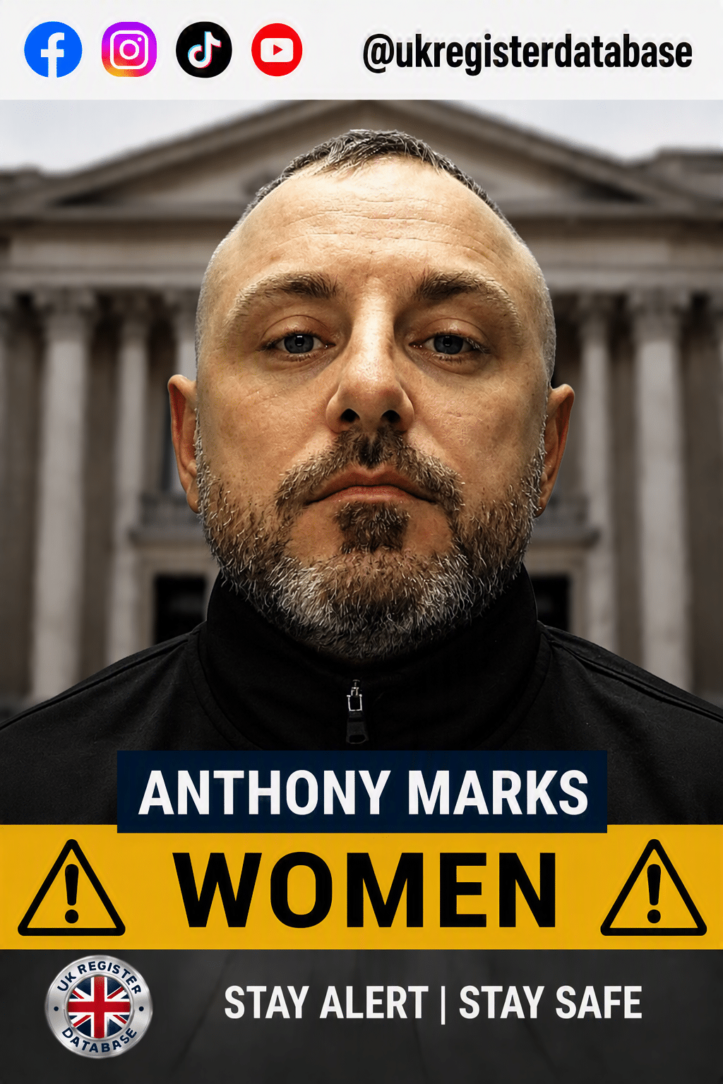 ANTHONY MARKS FROM GLOUCESTER JAILED Anthony Marks Jailed for 30 Months for Coercive and Controlling Behaviour in Gloucester