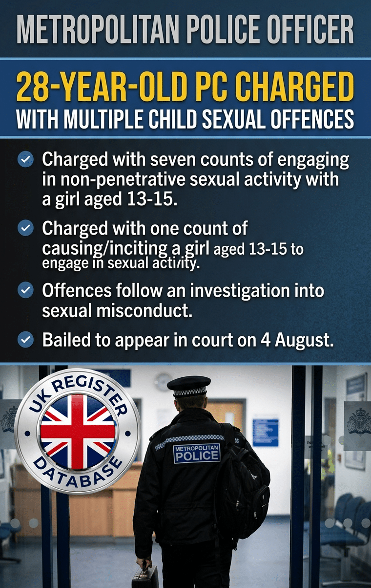 BENJAMIN JACKSON FROM METROPOLITAN POLICE CHARGED WITH CHILD SEX OFFENCES BENJAMIN JACKSON FROM METROPOLITAN POLICE CHARGED WITH CHILD SEX OFFENCES