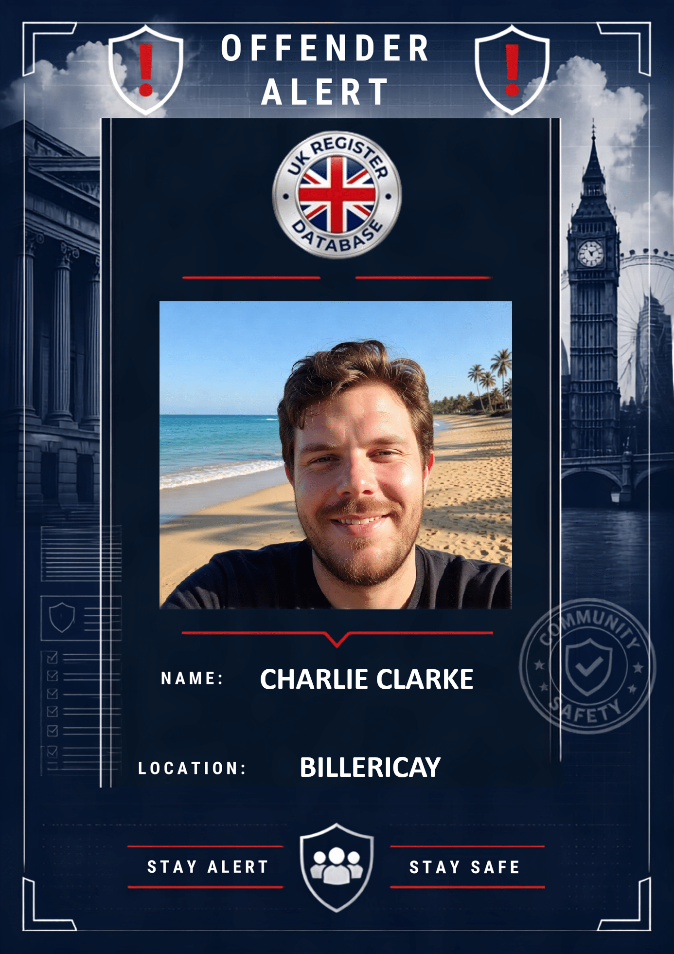 BILLERICAY MAN CHARLIE CLARKE BREACHES SHPO WITH GAMING CONSOLE BILLERICAY MAN CHARLIE CLARKE BREACHES SHPO WITH GAMING CONSOLE