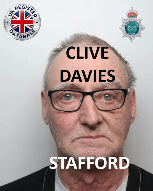 Clive Davies Sentenced to Seven Years and Three Months Imprisonment for Historical Child Sexual Offences
