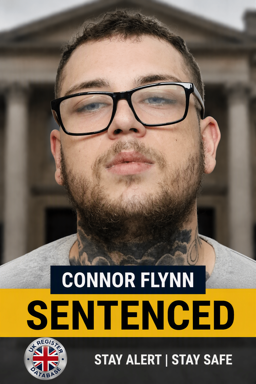 Connor Flynn Jailed for Over Two Years for Domestic Abuse and Firearm Offences in Northamptonshire