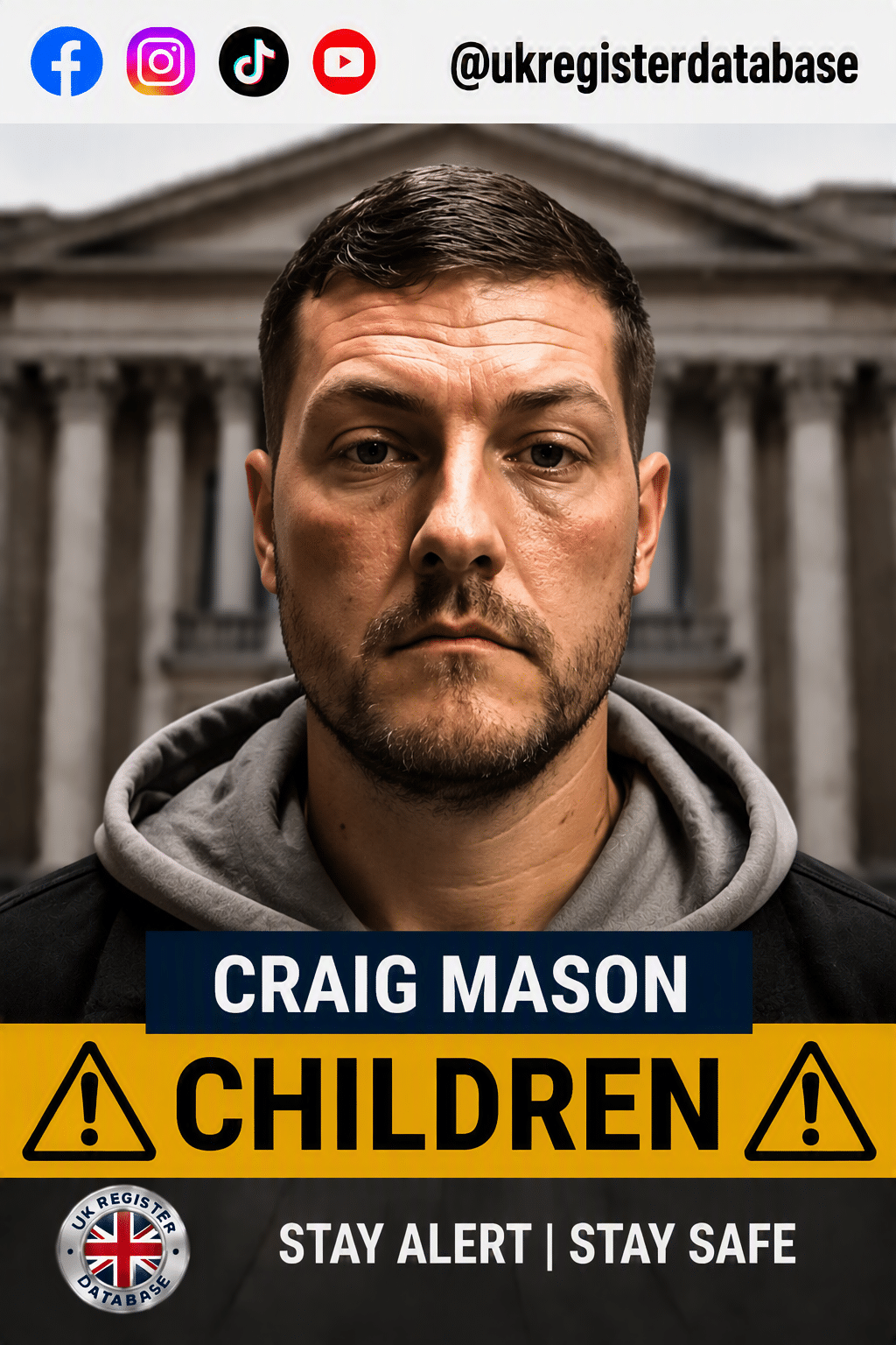 CRAIG MASON FROM WIGTON JAILED Craig Mason Jailed for Five Years for Indecent Images and Notification Breaches in Cumbria