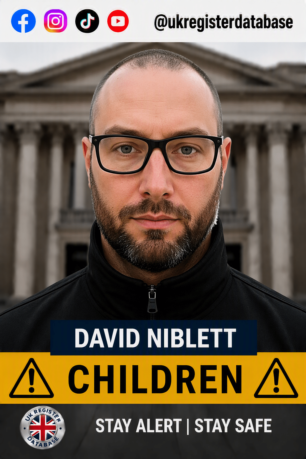 DAVID NIBLETT FROM UXBRIDGE JAILED David Niblett Jailed for 15 Years for Child Rape in West Sussex