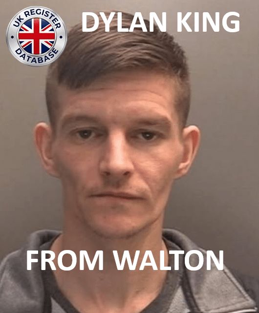 DYLAN KING FROM WALTON JAILED AT LIVERPOOL CROWN COURT Dylan King Sentenced for Notification Requirement Breaches