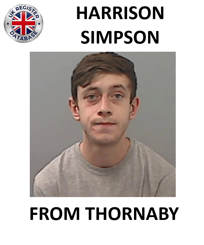 HARRISON SIMPSON FROM THORNABY JAILED FOR LIFE AT CROWN COURT Harrison Simpson Sentenced for Murder and Child Abuse