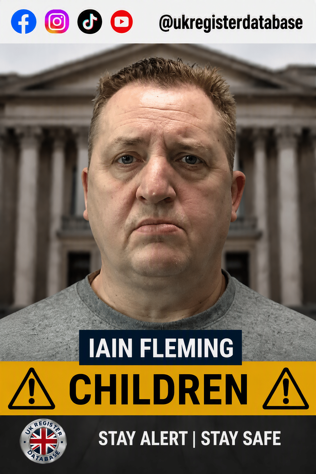 IAIN FLEMING FROM PETERBOROUGH JAILED Iain Fleming Jailed for Over Three Years for Online Child Grooming Offences in Peterborough
