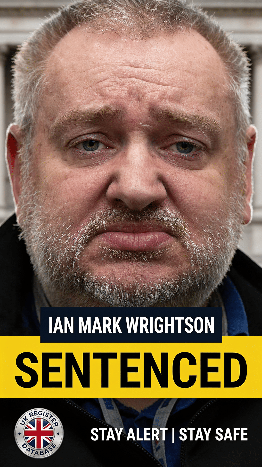 IAN MARK WRIGHTSON NEWCASTLE JAILED FOR NON RECENT CHILD OFFENCES Ian Mark Wrightson Jailed for Over Three Years for Non-Recent Child Abuse
