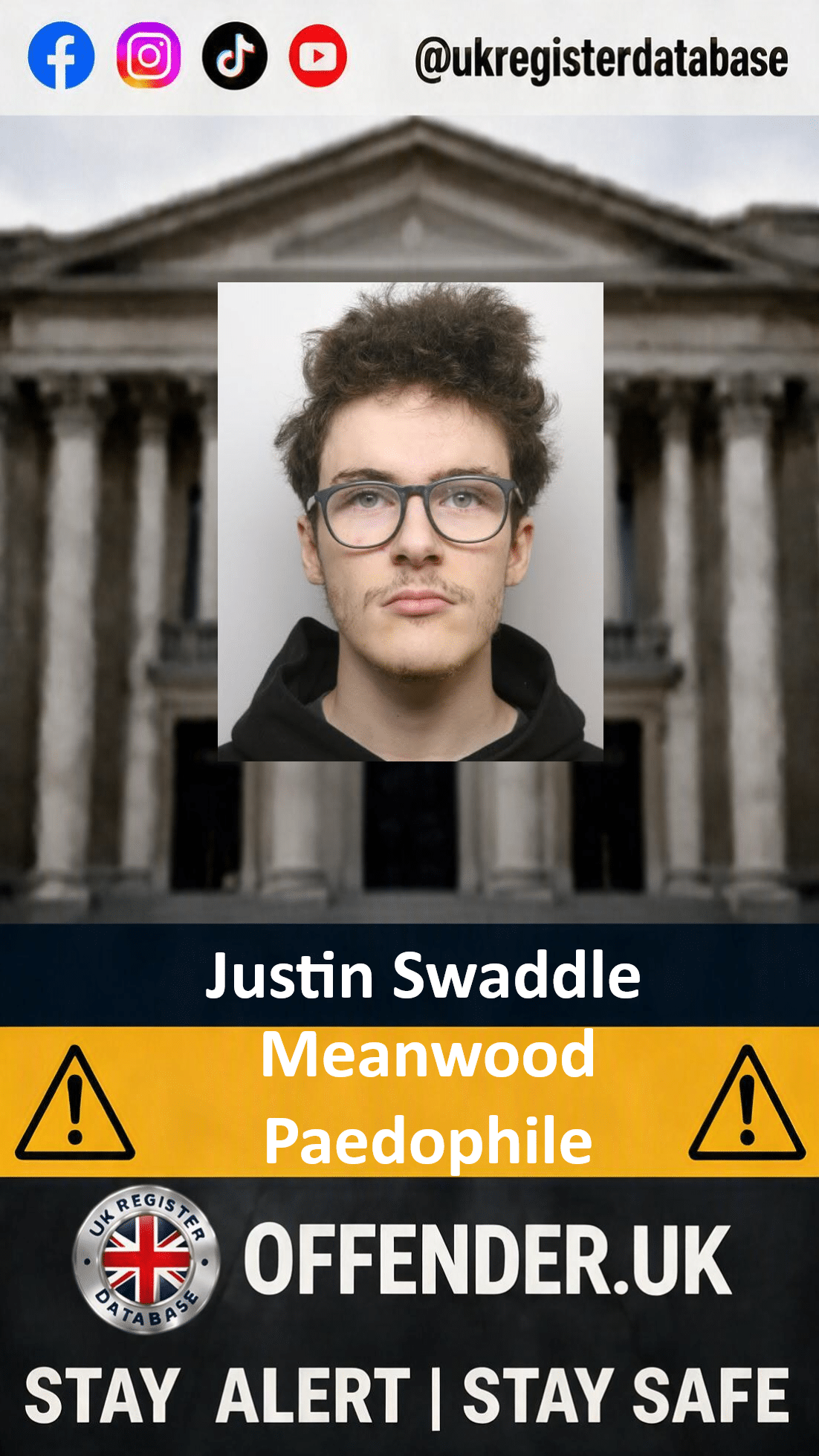 Justin Swaddle From Meanwood Jailed For Global Online Abuse Campaign Justin Swaddle Jailed for 2 Years for Global Child Abuse