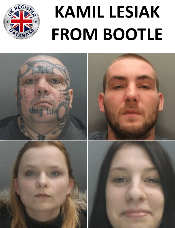 KAMIL LESIAK FROM BOOTLE JAILED AT LIVERPOOL CROWN COURT Kamil Lesiak Sentenced for Gang Torture and Rape