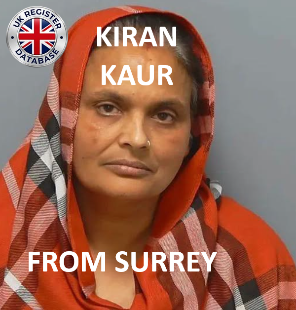 KIRAN KAUR FROM SURREY MOVED TO SECURE PRISON UNIT FOR HER PROTECTION KIRAN KAUR FROM SURREY MOVED TO SECURE PRISON UNIT FOR HER PROTECTION