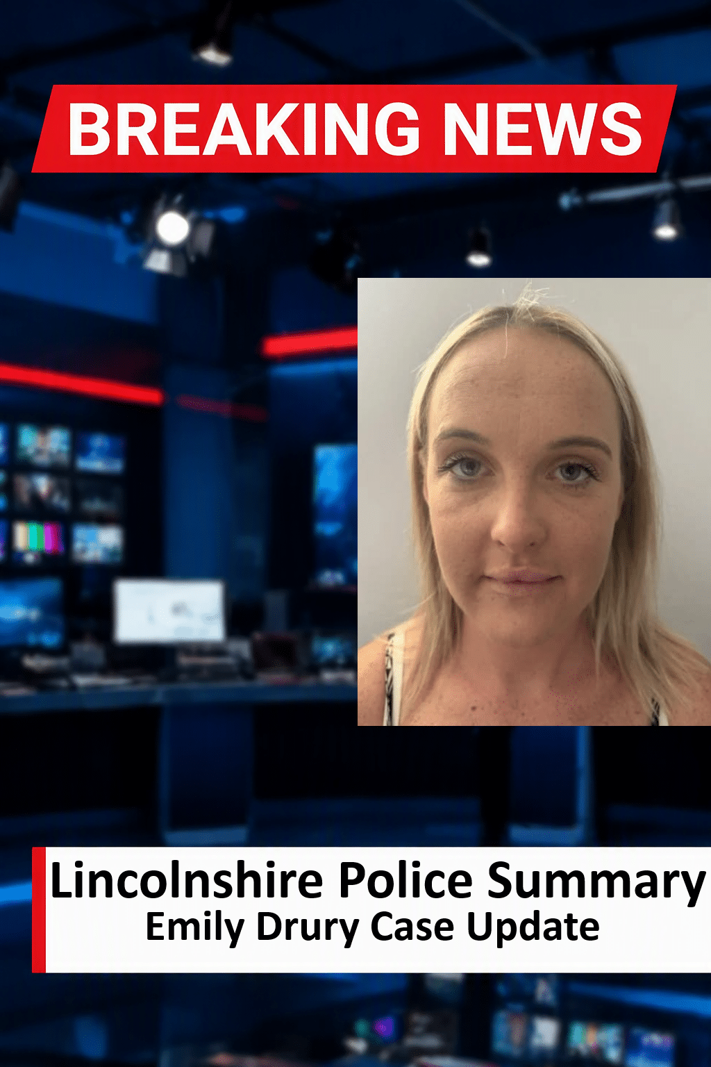 Lincolnshire Police Summary - Emily Drury Case Update Emily Drury Jailed for 4 Years for Sexual Abuse of Pupil