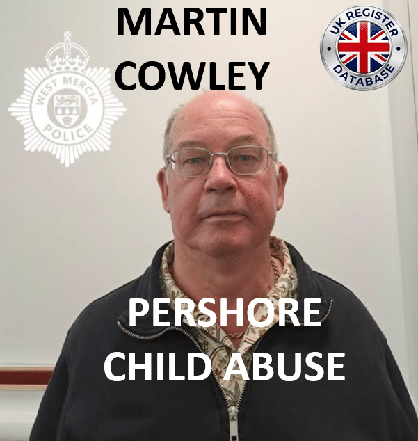 Martin Cowley Sentenced to 11 Years and Nine Months Imprisonment for Non-Recent Child Sexual Abuse