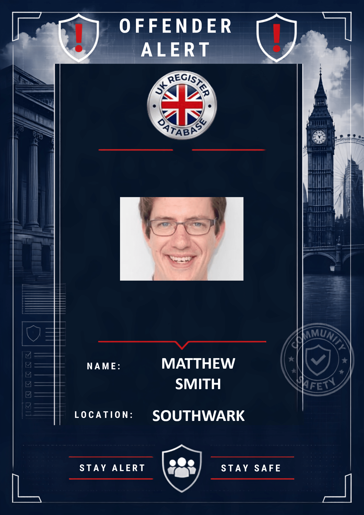 MATTHEW SMITH SOUTHWARK GUILTY OF CHILD ABUSE IMAGE OFFENCES Matthew Smith Convicted of Making and Distributing Illicit Child Images