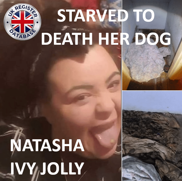 NATASHA IVY JOLLY BLACKPOOL ANIMAL CRUELTY AND TORTURE Natasha Ivy Jolly Sentenced for Causing Unnecessary Suffering to an Animal