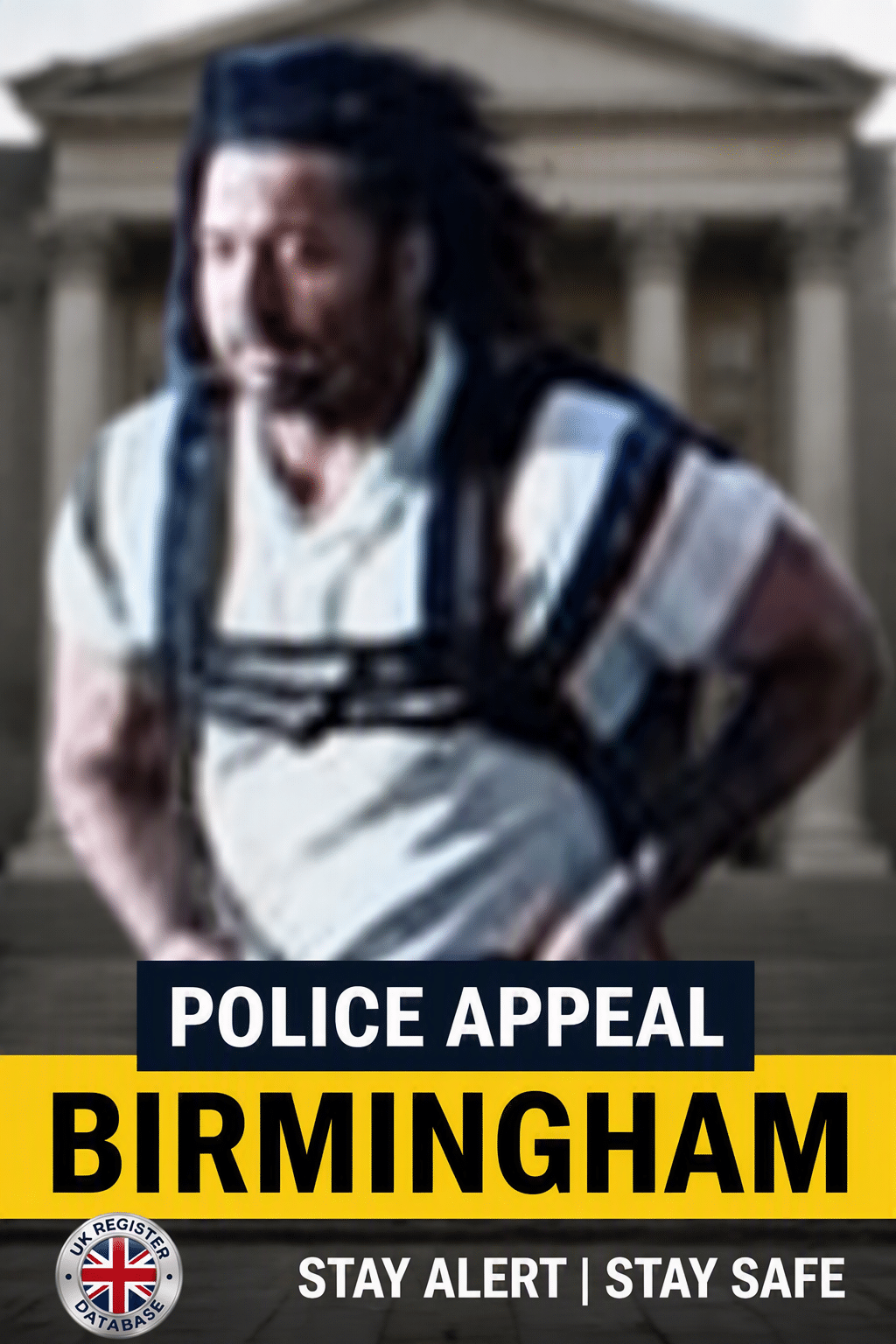 POLICE APPEAL - BIRMINGHAM STREET ASSAULT West Midlands Police Issue Image Appeal Following Sexual Assault in Birmingham City Centre