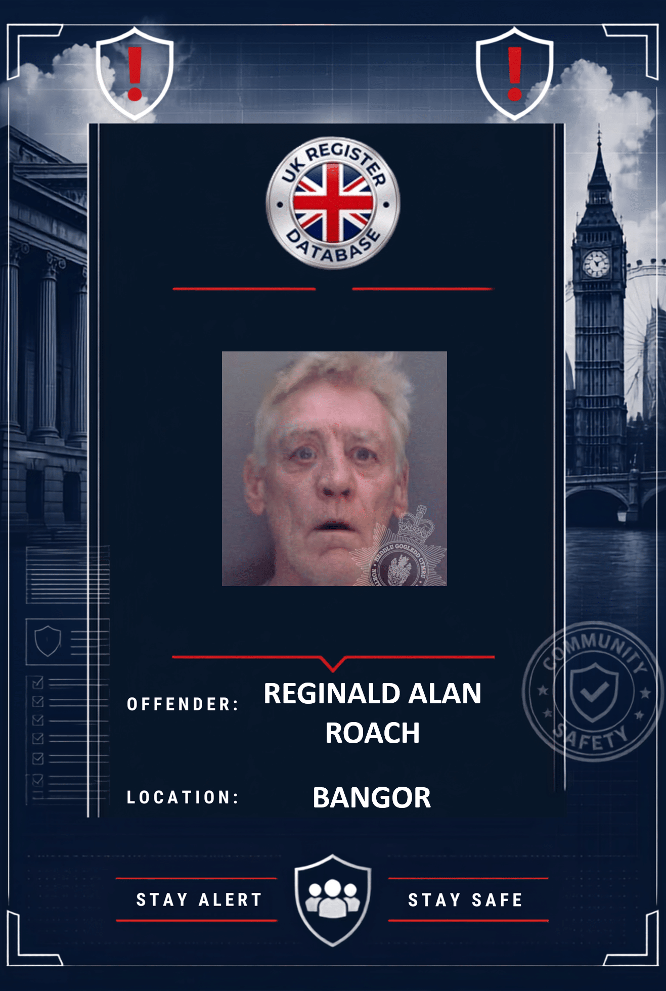 Inquest Opens Into Death of Registered Sex Offender Reginald Alan Roach