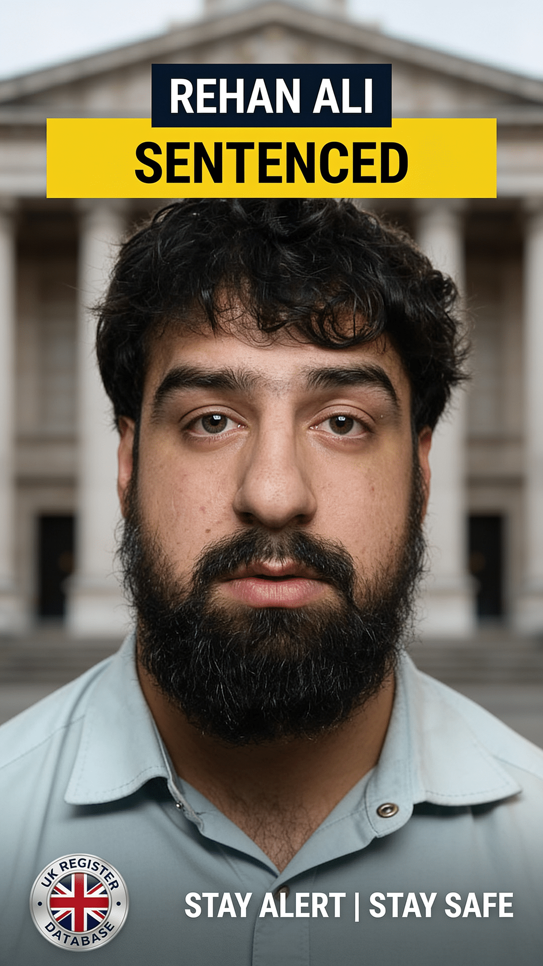 Rehan Ali Jailed for Six Years for Child Offences in Bradford