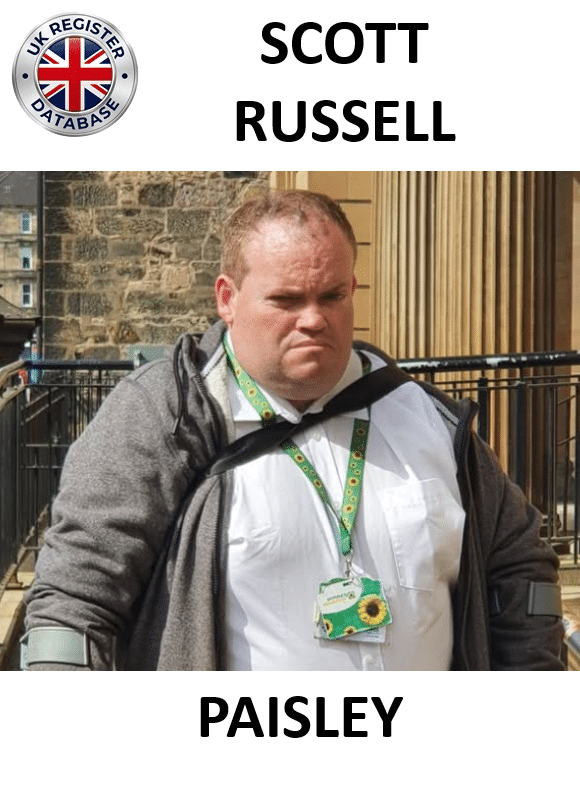 SCOTT RUSSELL PAISLEY INDECENT MESSAGES AND CHILD ABUSE Scott Russell Sentenced for Indecent Messages, Child Abuse Images, and Bail Breaches