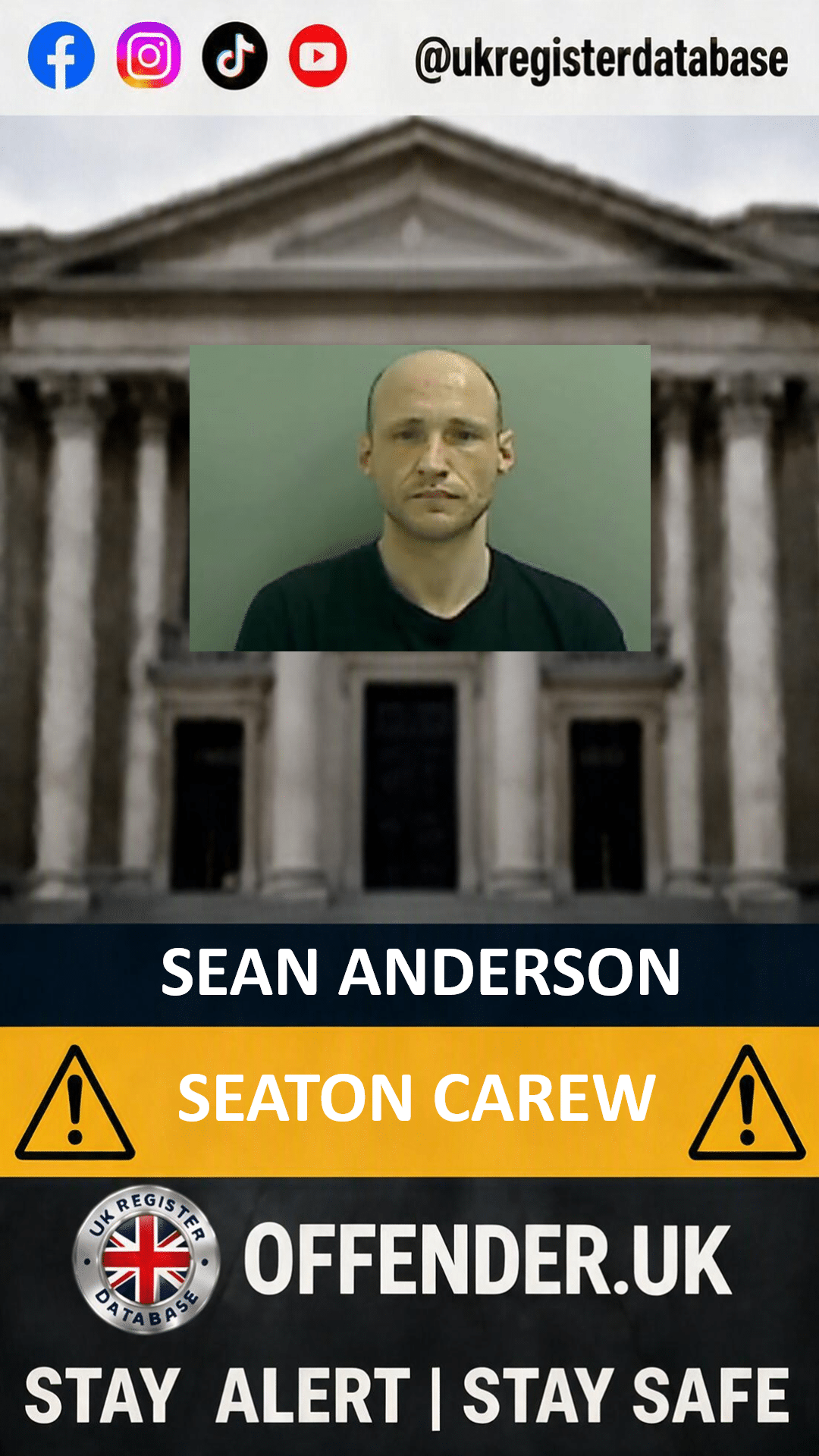 SEAN ANDERSON FROM SEATON CAREW JAILED FOR INDECENT IMAGES Sean Anderson Jailed for 21 Months for Child Images