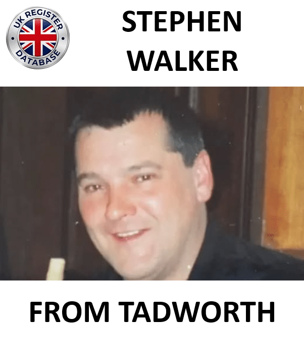 STEPHEN WALKER FROM TADWORTH JAILED AT CROWN COURT Stephen Walker Sentenced for Decades of Child Sexual Abuse