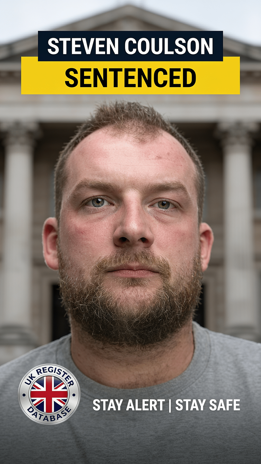 STEVEN COULSON COTTENHAM JAILED FOR NINE YEARS FOR ATTACK Steven Coulson Jailed for Over Nine Years for Attack on Teenage Girl in Cambridge