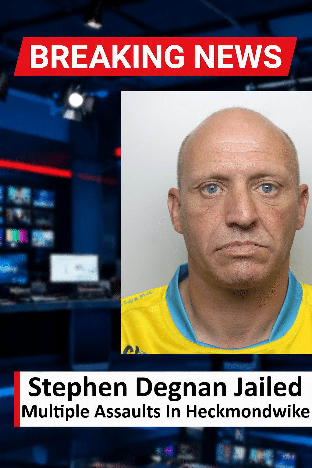 Stephen Degnan Jailed For Multiple Rapes In Heckmondwike Stephen Degnan Jailed for 18 Years for Kirklees Rapes
