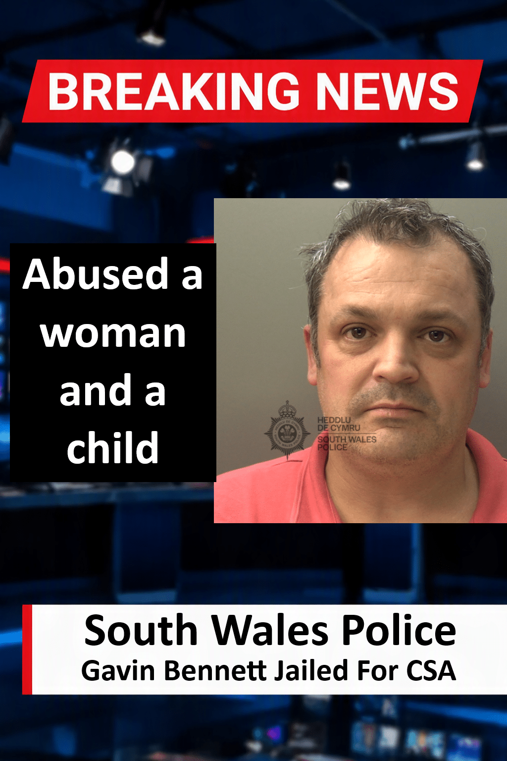 Gavin Bennett Jailed For Sexual Offences In Porthcawl Gavin Bennett Jailed for 44 Months for Child Grooming and Sexual Assaults