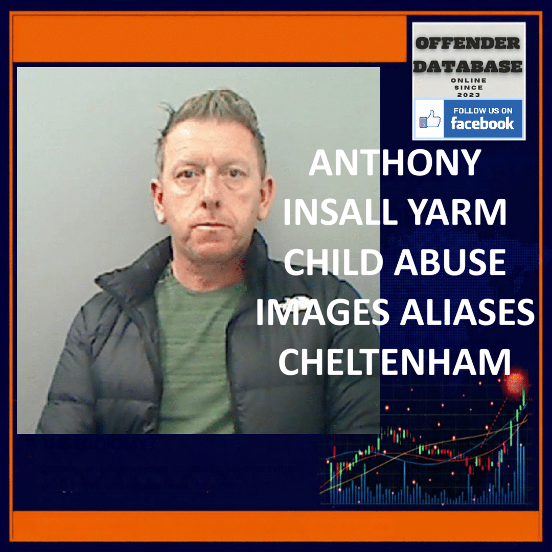 ANTHONY INSALL YARM CHILD ABUSE IMAGES ALIASES CHELTENHAM Anthony Insall Yarm Cleveland Police Category A Indecent Images