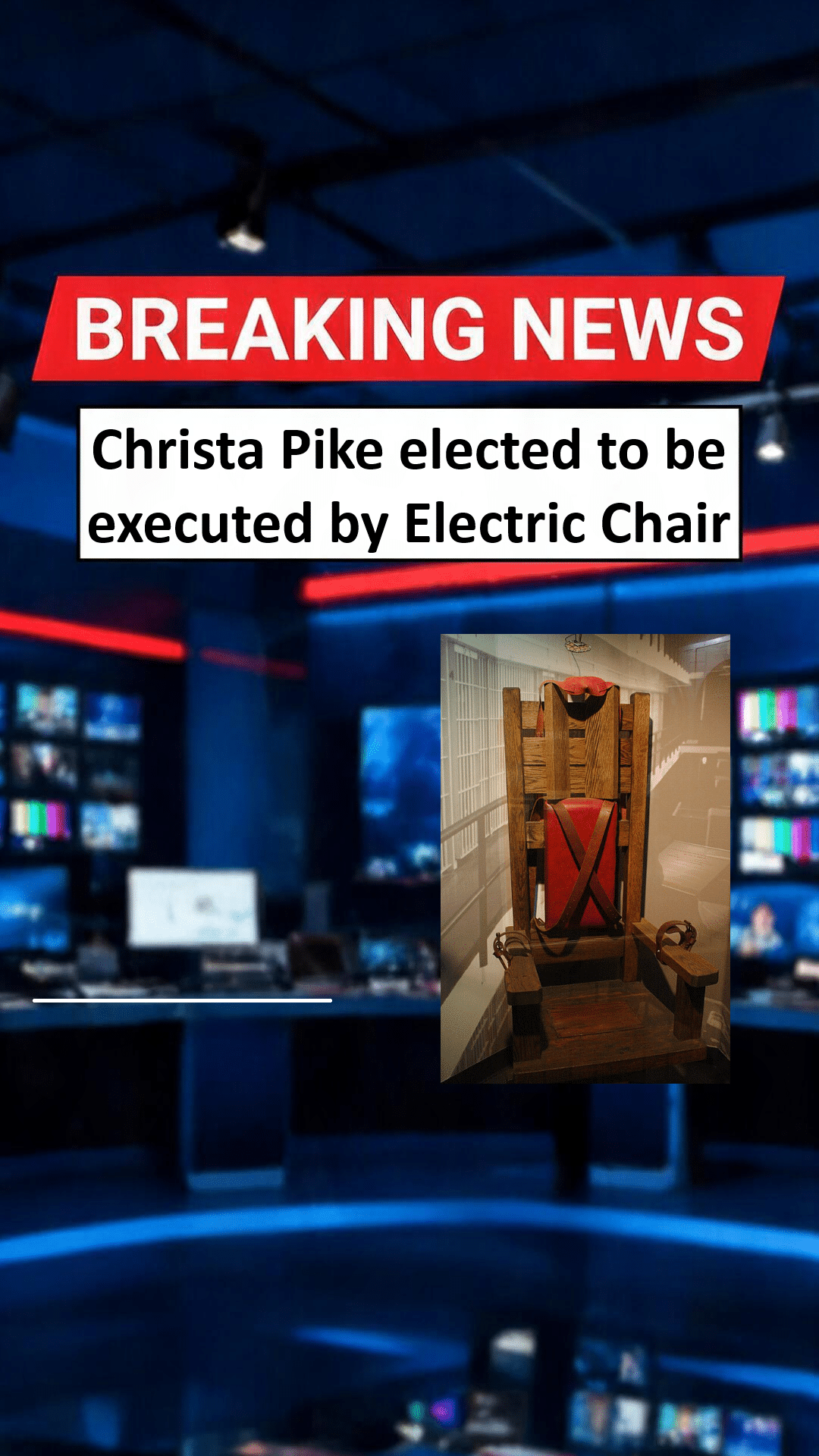 Christa Pike elected to be executed by Electric Chair Christa Pike elected to be executed by Electric Chair