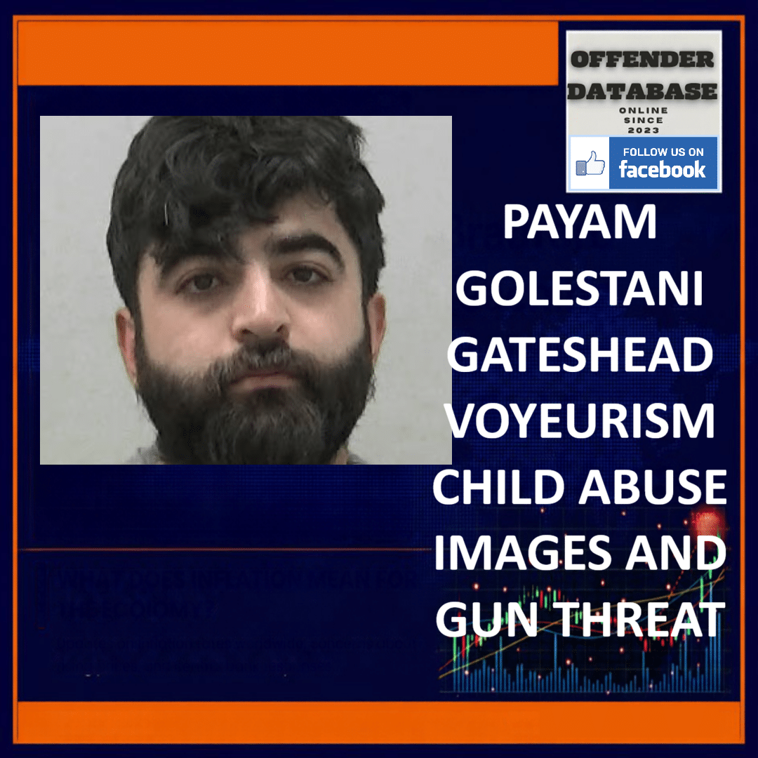 Payam Golestani Selbourne Avenue Gateshead Voyeurism Public Toilets