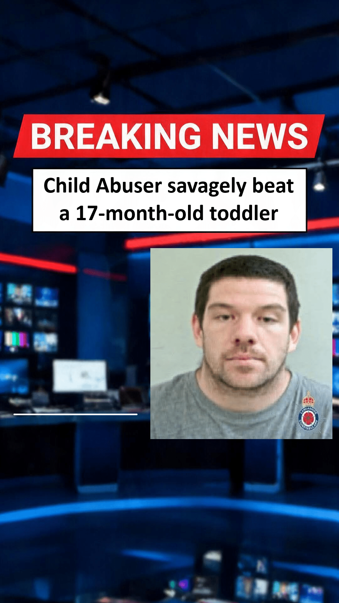 Stephen Stanley Jailed for Two Years for Violent Assault on 17-Month-Old Toddler