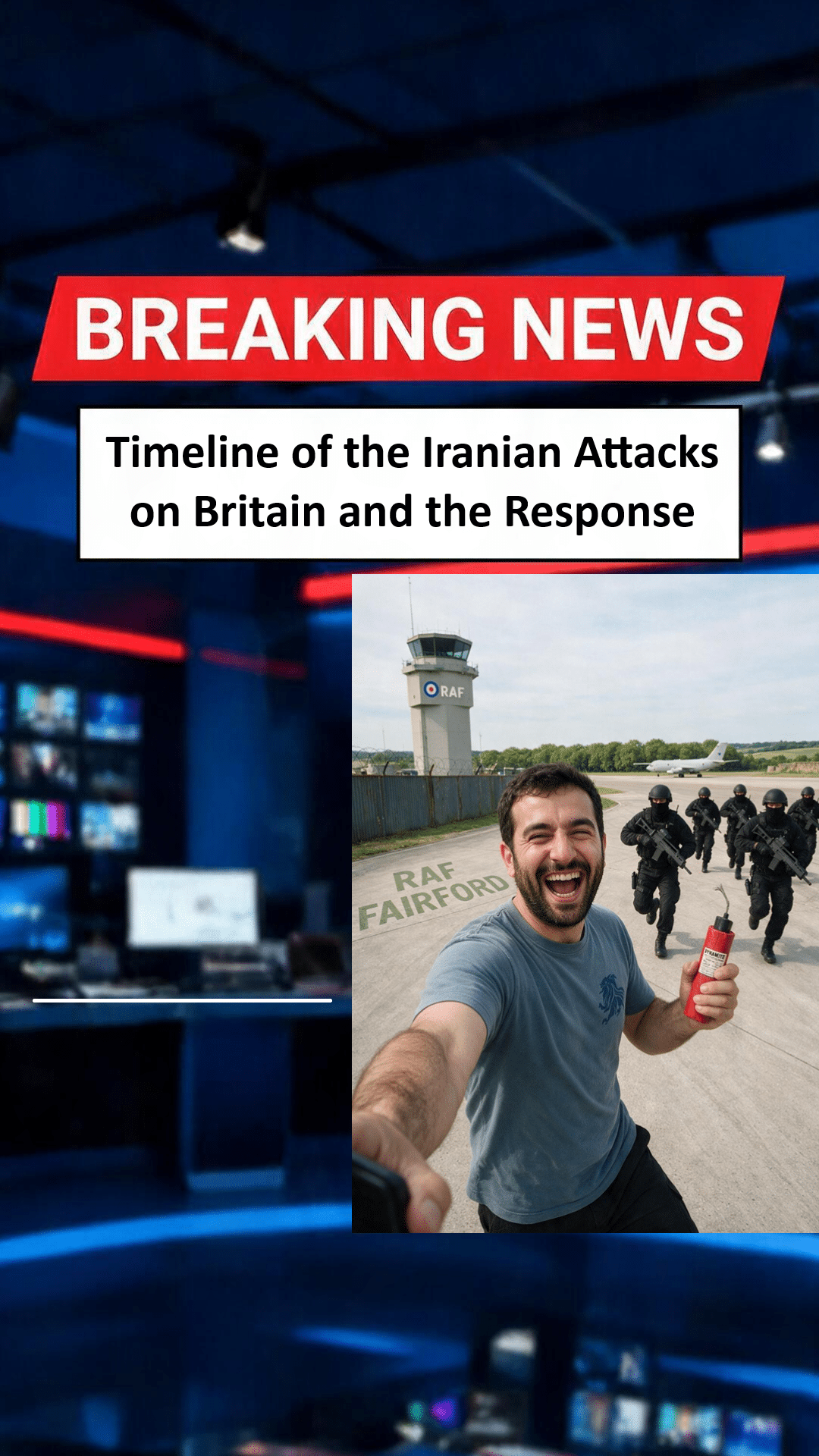 Timeline of the Iranian Attacks on Britain and the Response Timeline of the Iranian Attacks on Britain and the Response