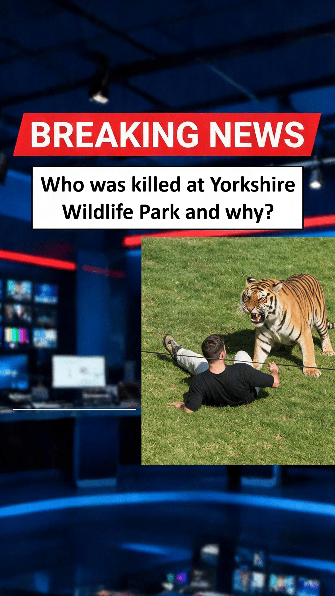 Who was killed at Yorkshire Wildlife Park and why Who was killed at Yorkshire Wildlife Park and why?